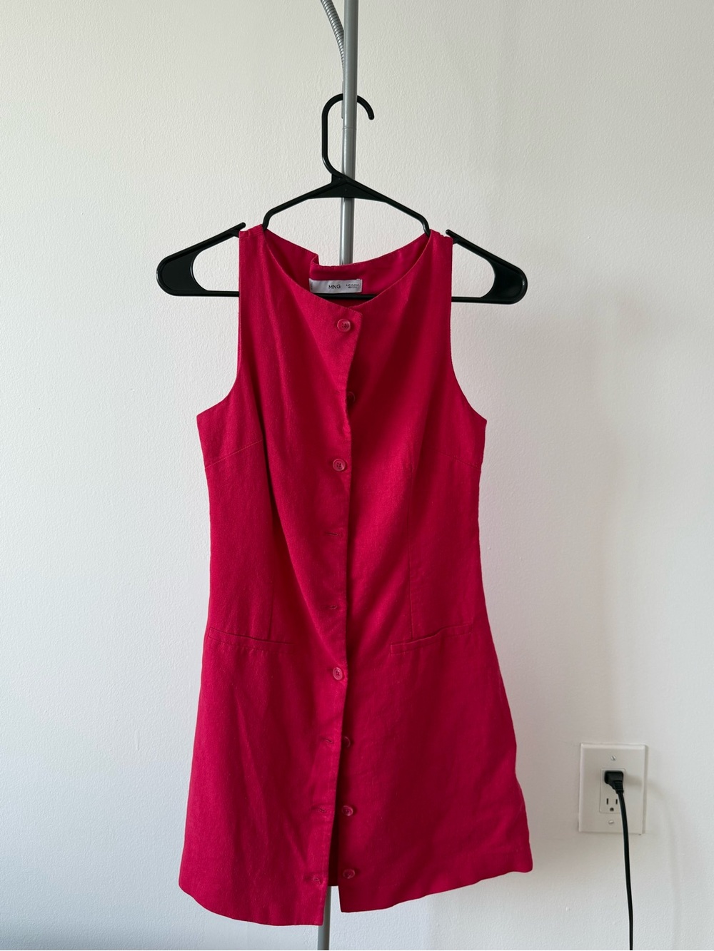 Linen Mango dress